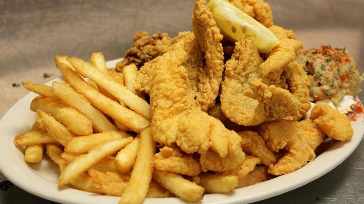 Perfectly fried catfish is most always found in Deep South diners.