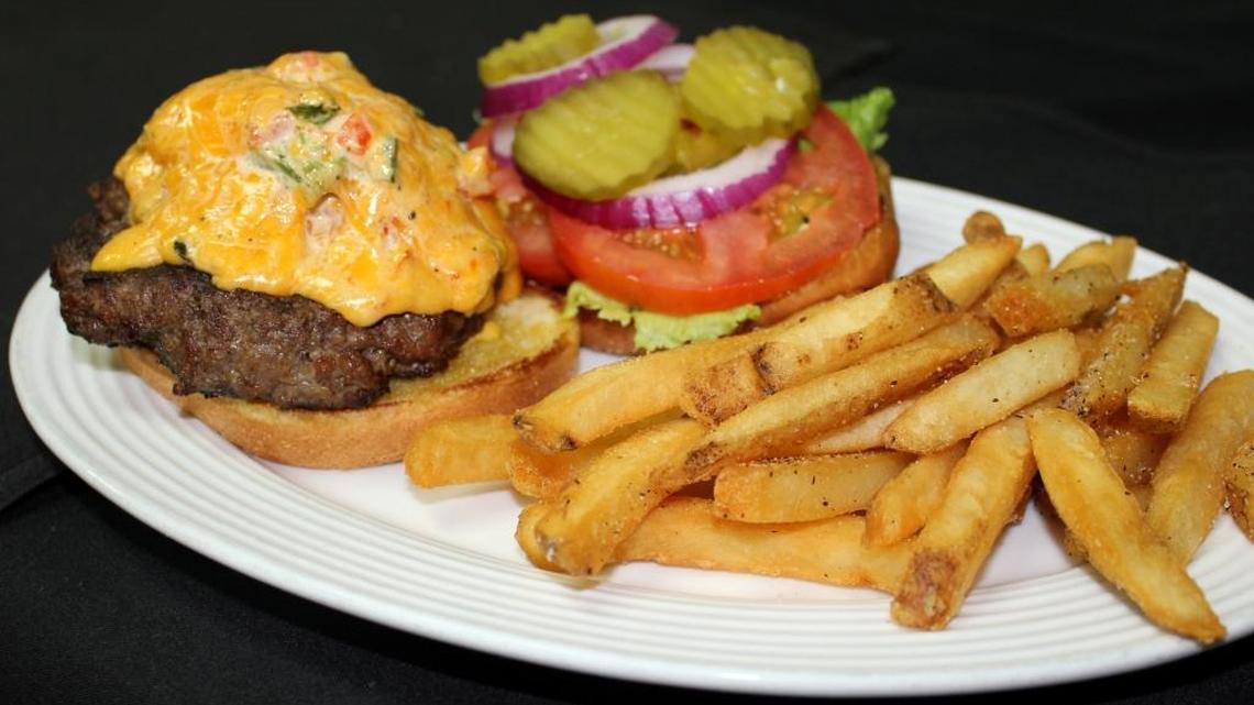Try using pimento and cheese on your cheeseburger
