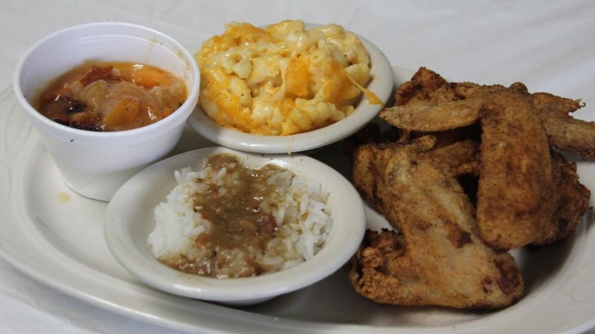 At nana J’s the side dishes may be the main attraction.