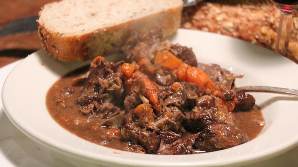 This classic beef stew has French ancestry.