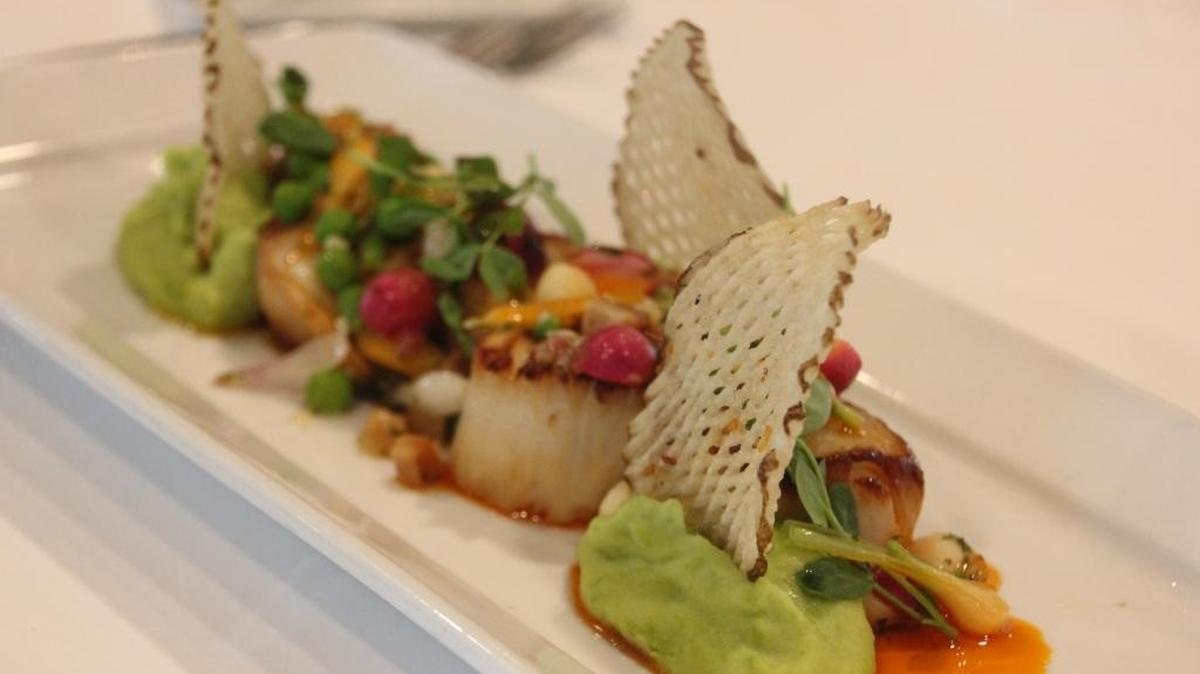 One of Chef Kalliniko’s magical seafood creations.