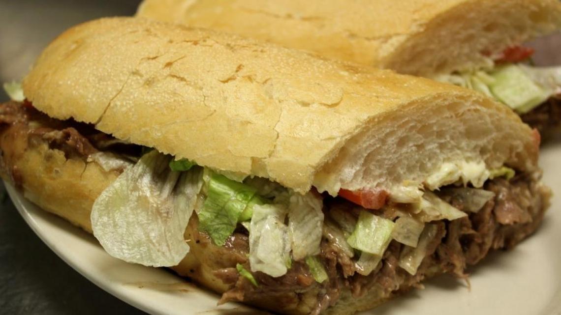 Roast beef po-boy, anyone? Be prepared for a mess, but it’s worth it