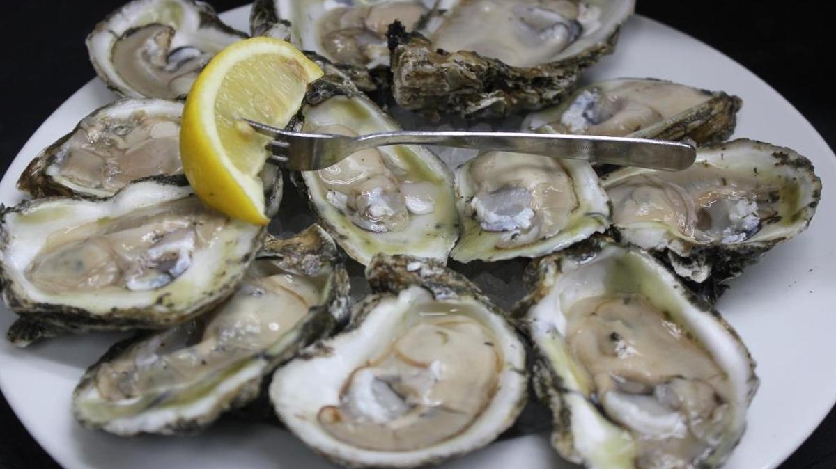 Raw oysters are great this time of the year, salty, fat and sweet.