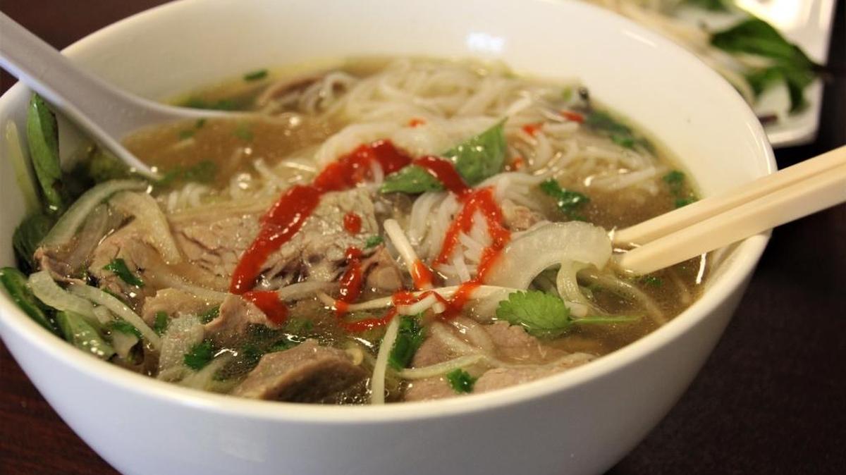Pho is the national dish of Vietnam.