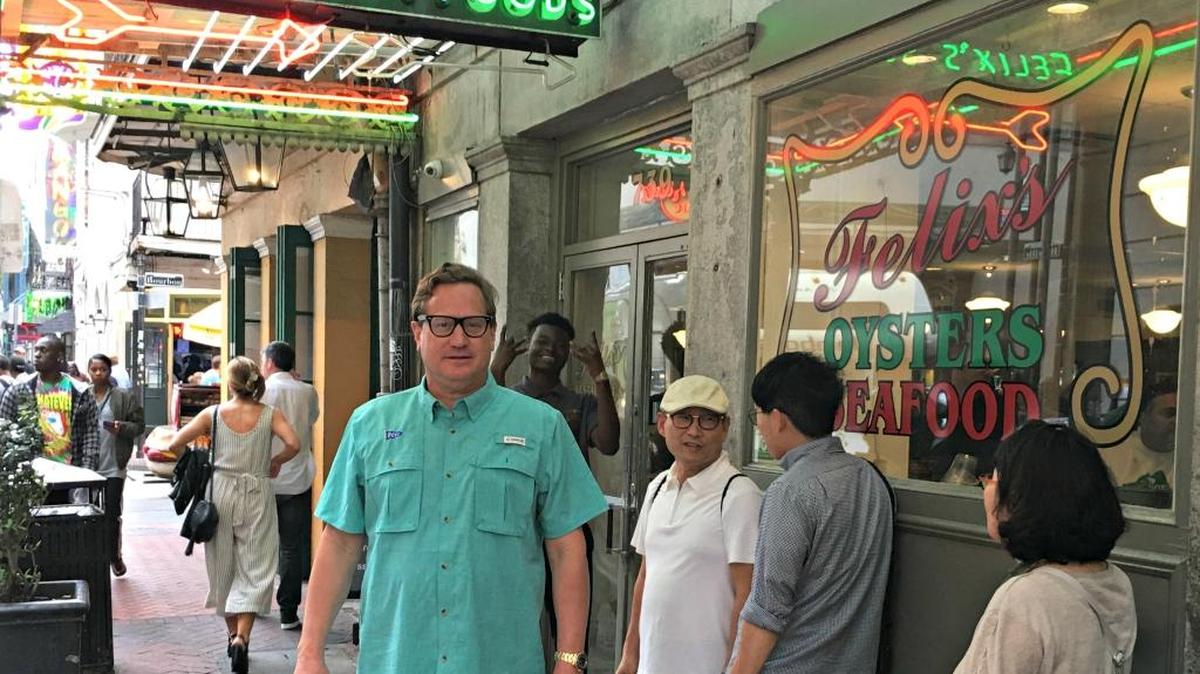 Danny Conwill is an investment banker from New Orleans who in 2012 bought Felix's Restaurant & Oyster Bar in the French Quarter. He plans to open a second location of the well-known restaurant in early May in Gulfport, where he grew up.