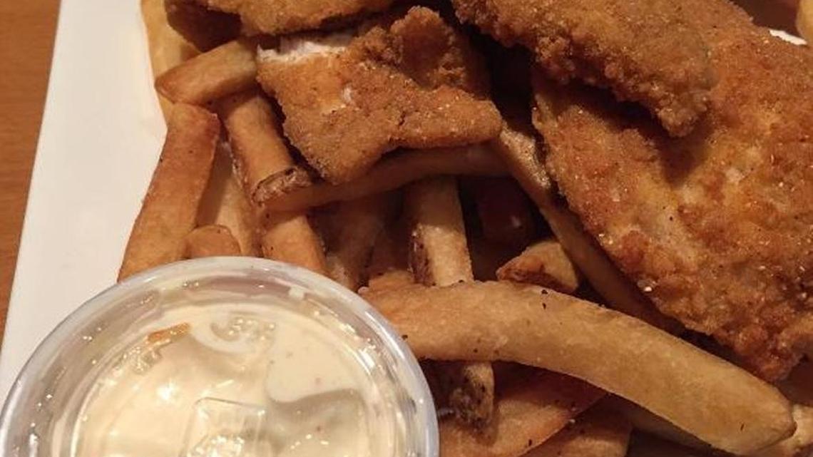 Biloxi Bacon, which is fried mullet, was among the old-school specialties at The Lugger.