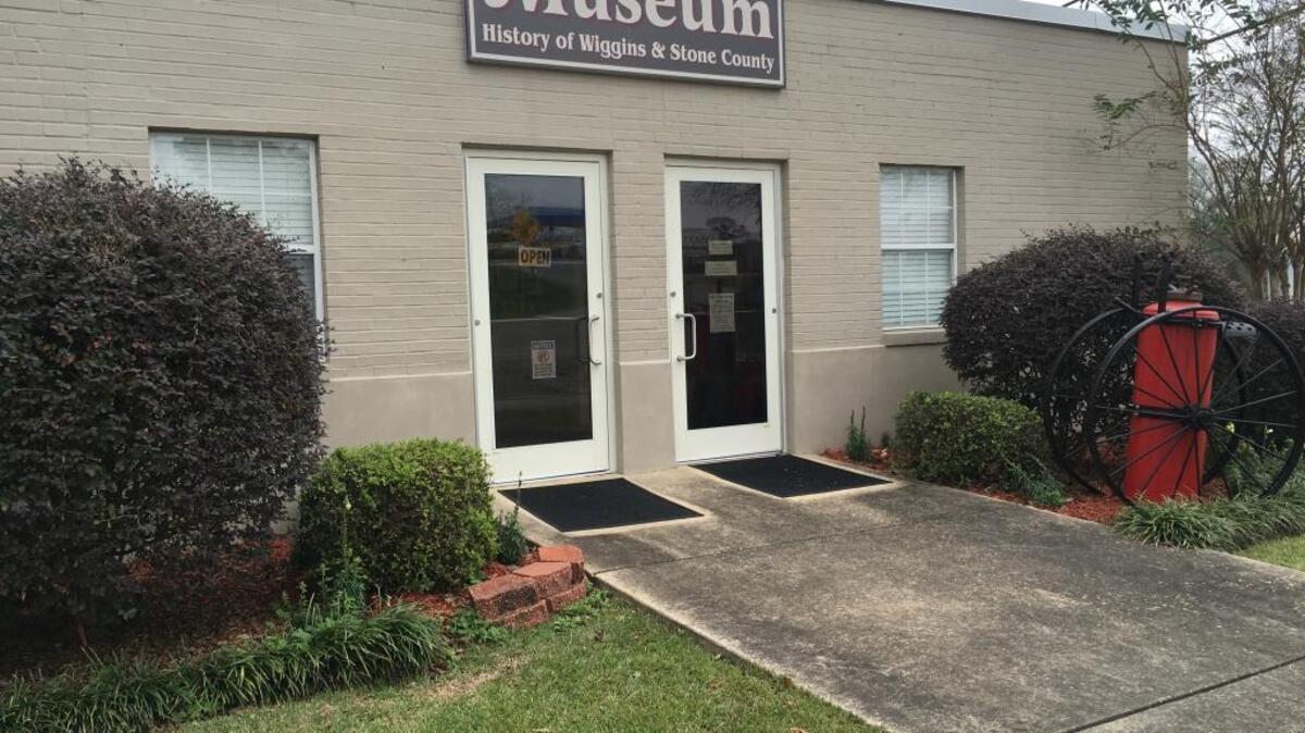 The Old Firehouse Museum is at 117 First St. North in Wiggins. Its regular hours are 9 a.m. to 4 p.m. Wednesday and Thursday.