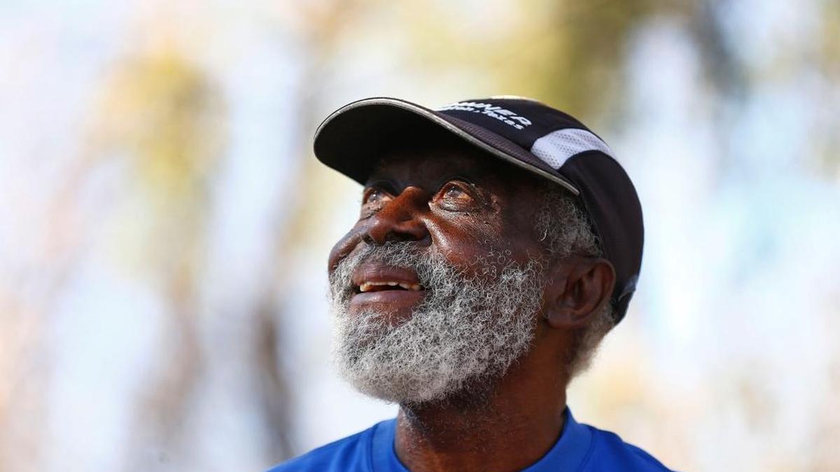Runner and prostate cancer survivor Jeph Abara is pictured at River Legacy Park on Thursday, Feb. 12, 2015, in Arlington, Texas. Abara was diagnosed with lung cancer last year, but continues to organize races that raise thousands of dollars a year for local charities.