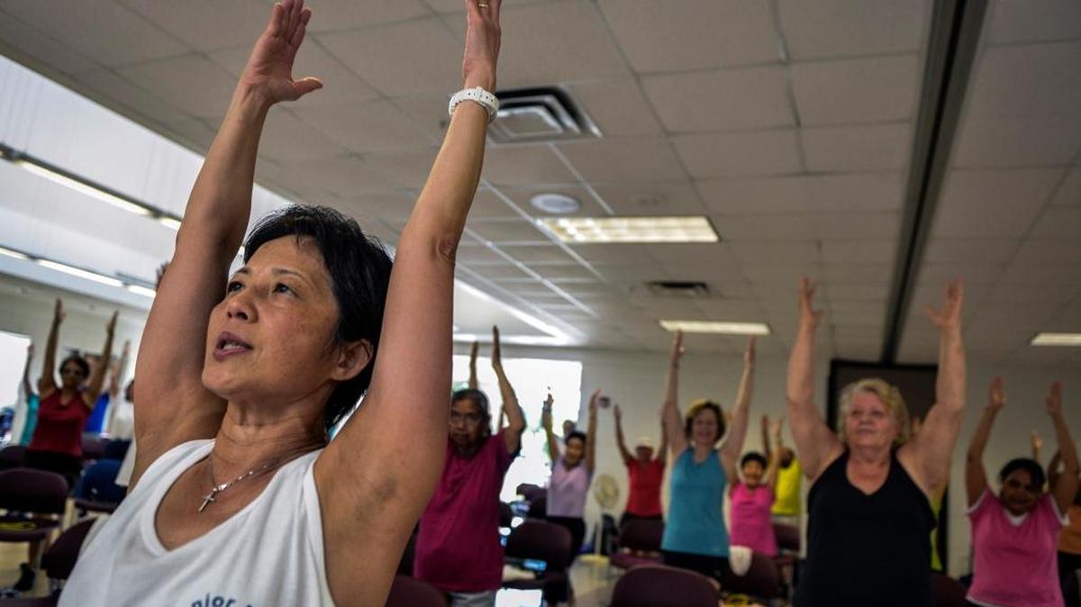 Seniors can get great benefits from regular exercise.