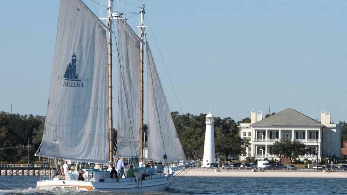 Two trips aboard one of the Biloxi schooners next week will give passengers the opportunity to watch fireworks on the water.