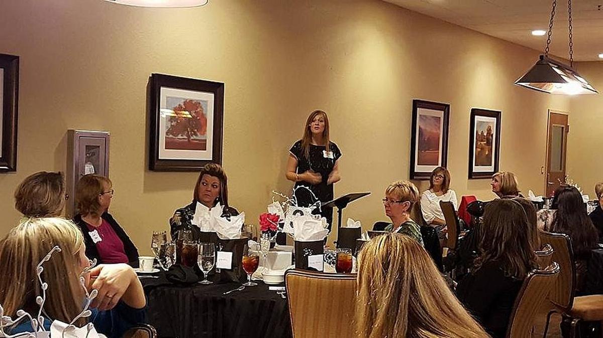 Michelle Watson, standing, leads a women's gathering at Coast Life Church in Gulfport in 2015. She will be leading an IF: Coast Life gathering for South Mississippi women March 10-11.