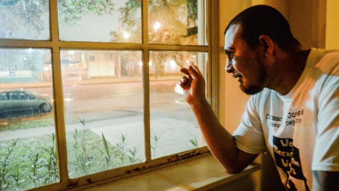 This man moved into a New Orleans church for refuge from deportation