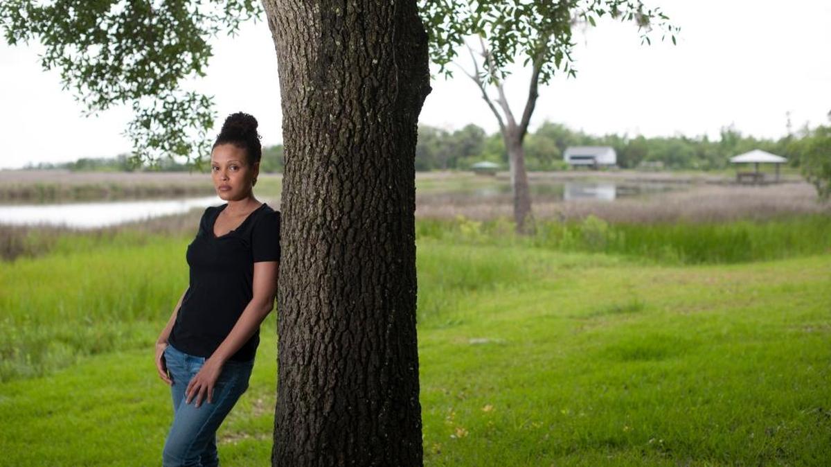 Jesmyn Ward, a Mississippi native and two-time winner of the National Book Award, near where she grew up in DeLisle, Miss., May 15, 2013. Soon travelers in the Magnolia State will be able to visit places where authors like Ward, William Faulkner, Eudora Welty and Richard Ford lived and wrote as part of the newly named Mississippi Writers Trail.