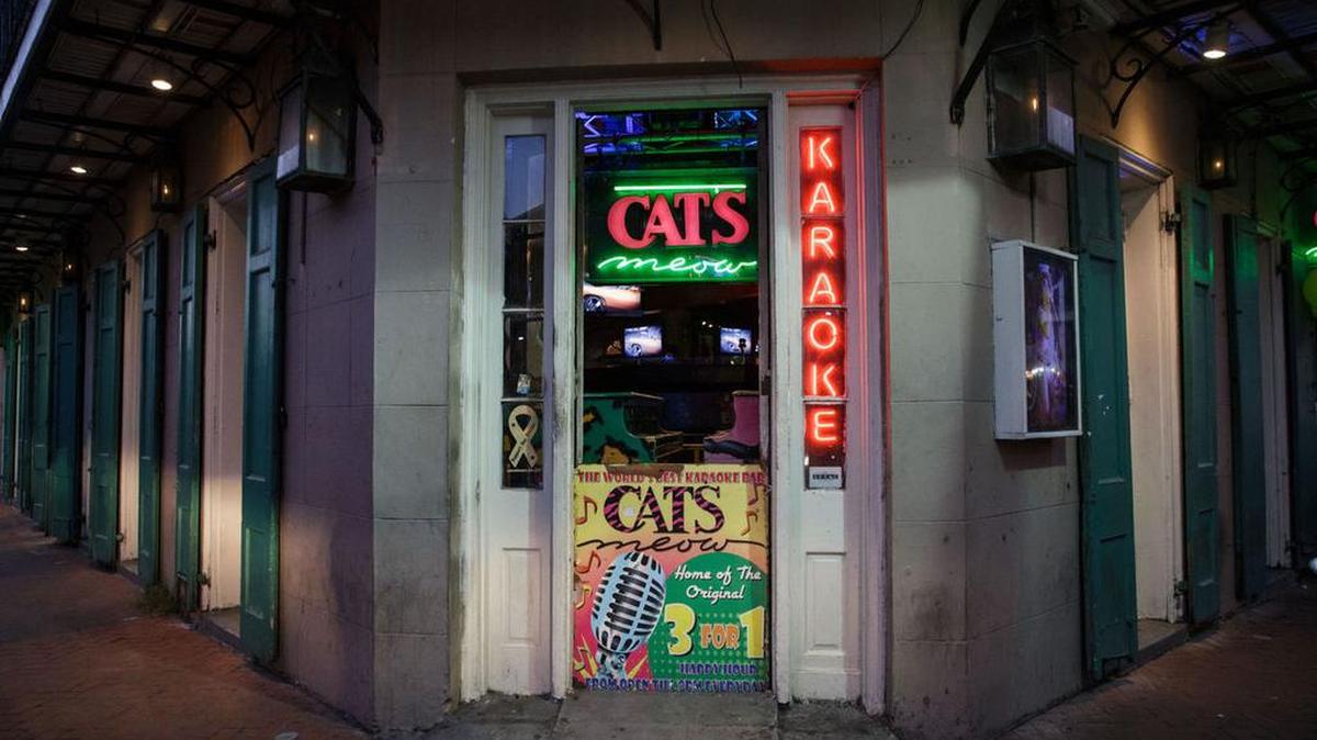 The Cats Meow opens their doors on Bourbon Street. A new proposal by the City of New Orleans would have bars close their doors at 3 a.m. to curb partying on the street.