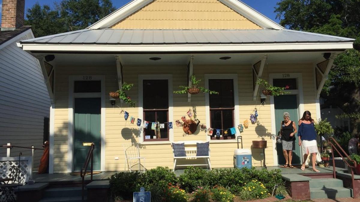 The Almost Circle gallery sits in the Rue Magnolia Arts district in Biloxi on Friday, July 1, 2016.