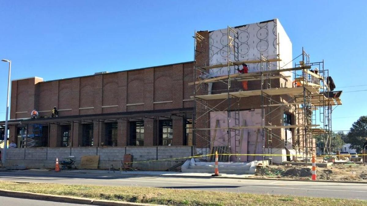 Construction continues on a new Mugshots Grill & Bar on Main Street in downtown Biloxi, along with two new hotels just to the east. Across South Mississippi in the last month, another $16 million in commercial building permits were issued.