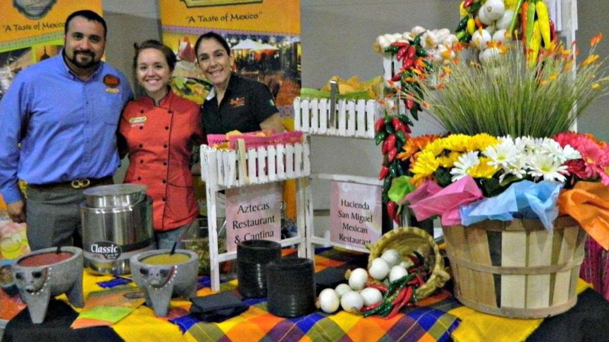 The table for Aztecas Restaurant & Cantina and Hacienda San Miguel Mexican Restaurant was well decorated at the 2016 Taste of Jackson County. This year’s event will be Feb. 9 at Pelican Landing in Moss Point.
