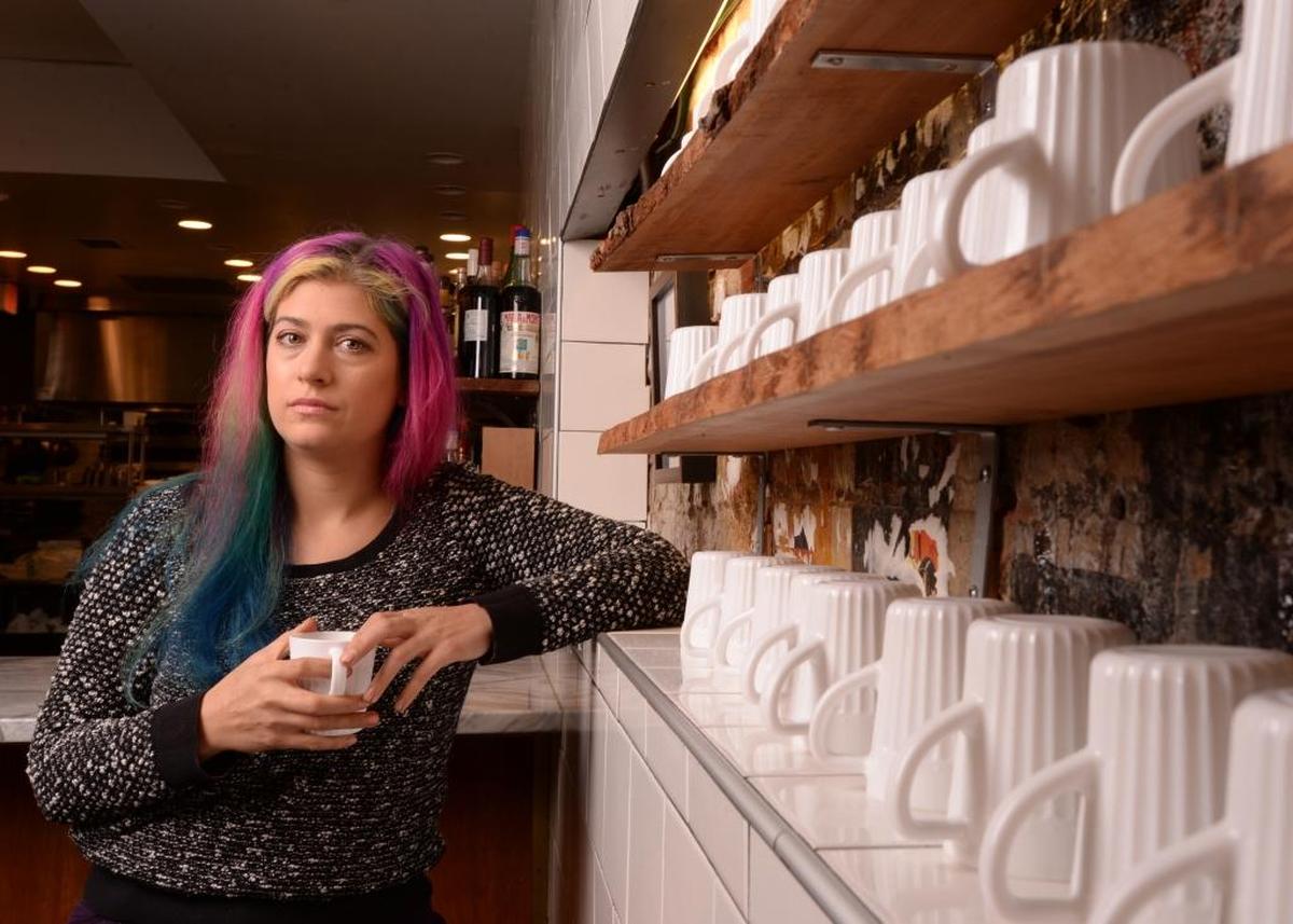 Miranda Rosenfelt says that one of her direct supervisors forced her to perform oral sex in a basement pantry.