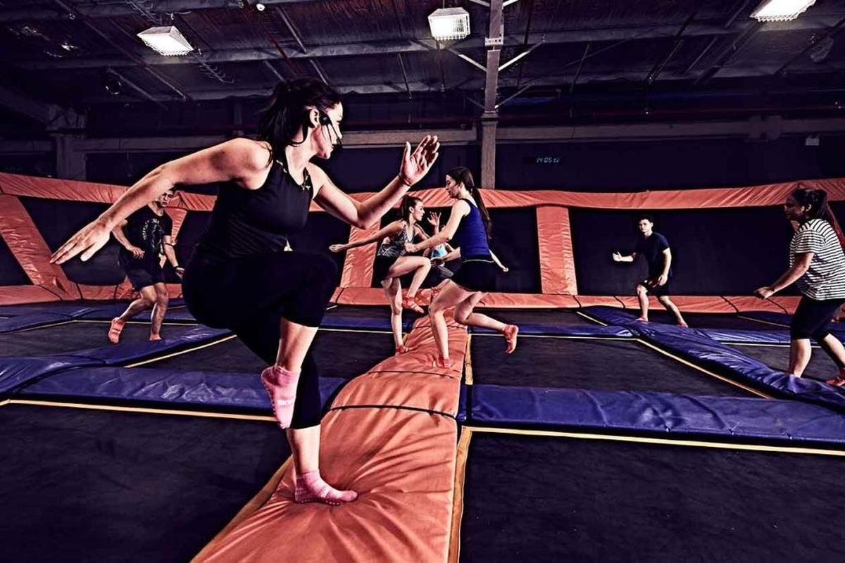 Sky Zone Trampoline Park will open soon at Edgewater Mall, near the food court. This will be one of the new concept attractions, with a slide, several party rooms and other fun activities.