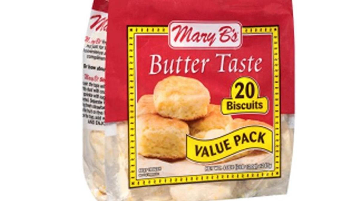 Mary B's biscuits have been recalled because of possible Listeria contamination.