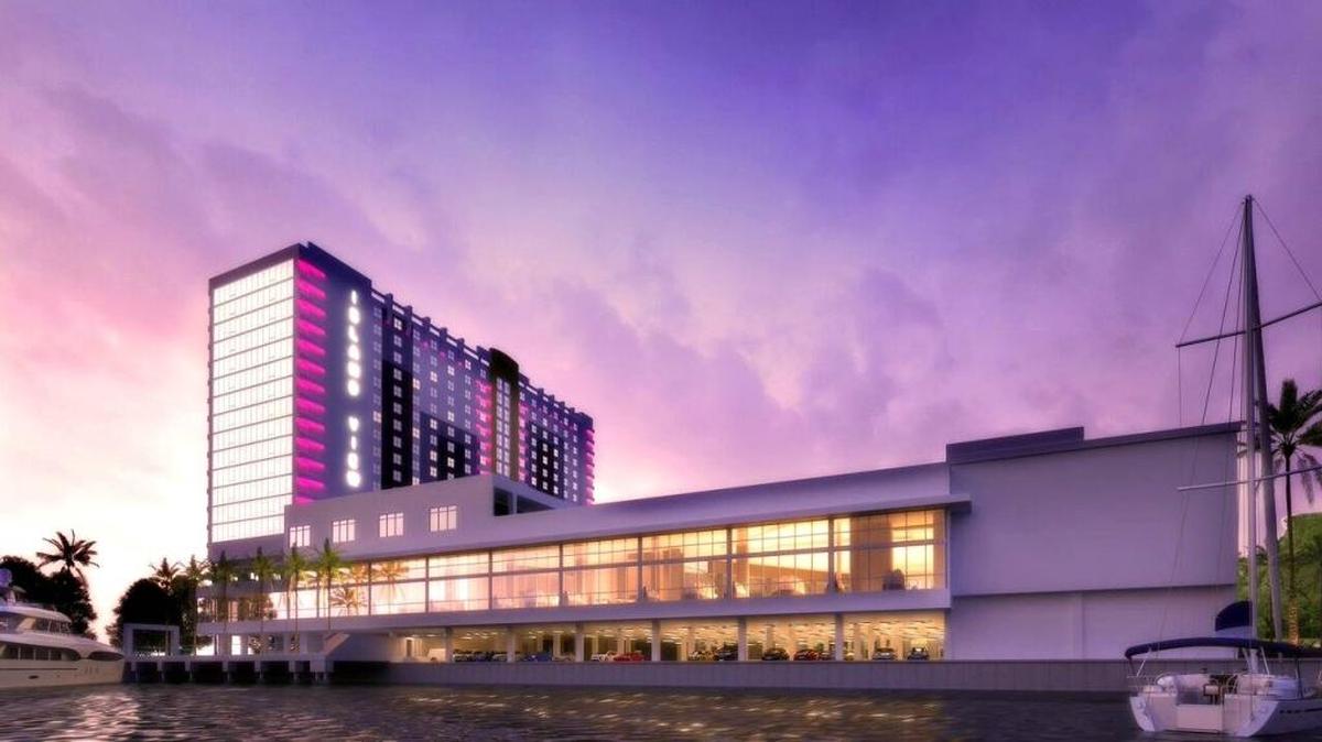 The new Beach Casino at Island View Casino in Gulfport is the largest of the commercial properties under construction and being remodeled in South Mississippi. Gulfport issued a $30 million building permit to Roy Anderson Corp. for the building on the south side of U.S. 90, adjacent to the hotel tower.