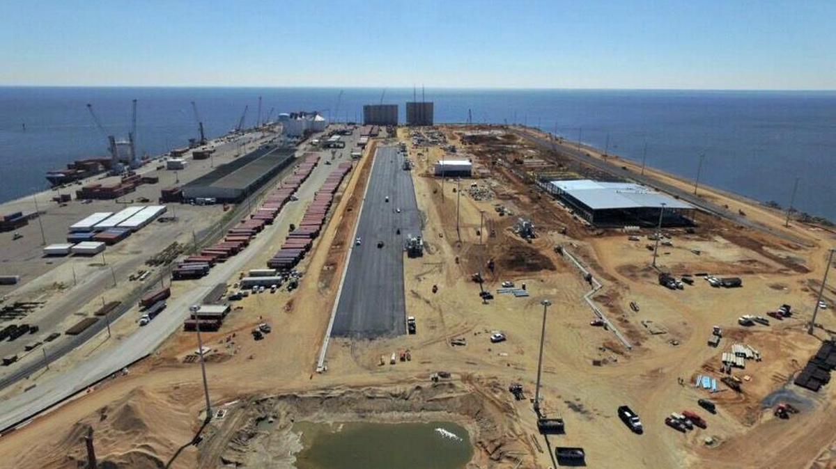 An aerial view of the Port of Gulfport shot in mid-March. A workshop on Thursday in Bay St. Louis will tell residents how they can improve their chances of getting a job or doing business with the port.