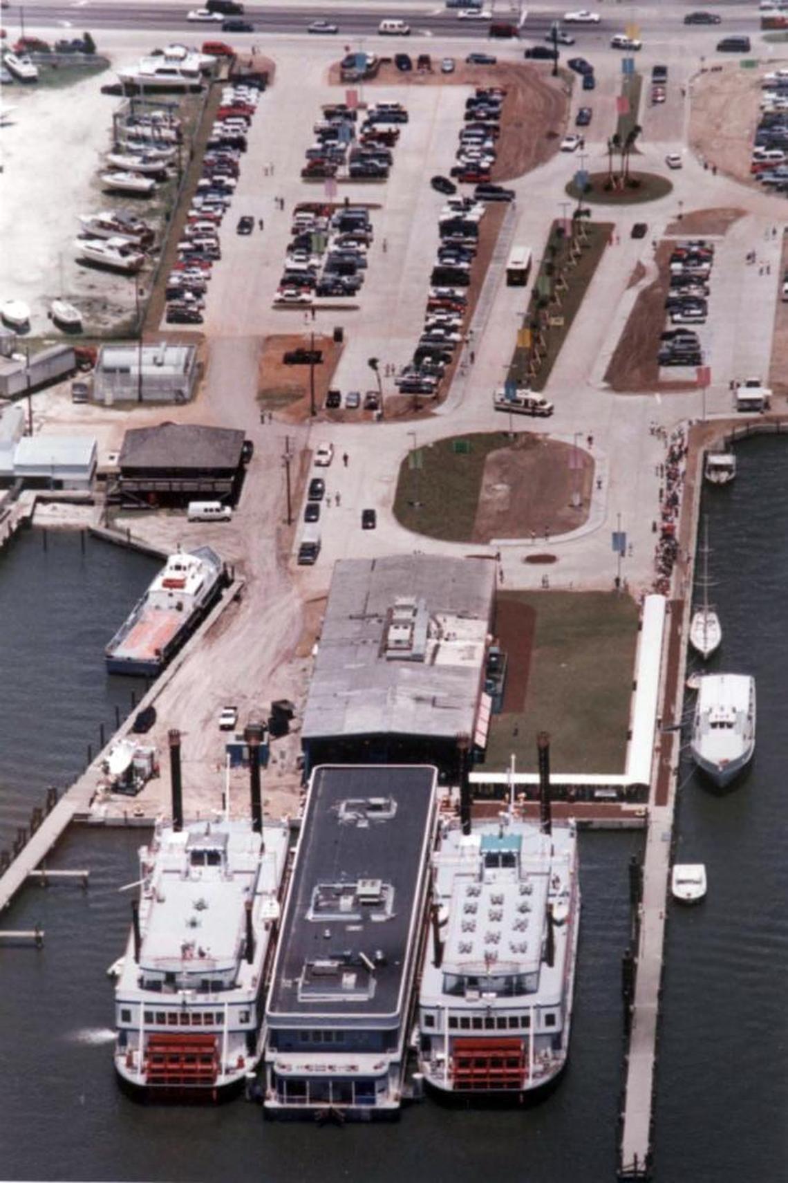 The twin casino riverboats were the entire Isle of Capri Casino 30 years ago. The hotel, spa, restaurants and infinity pool came later. The riverboats came down from Iowa and the Isle of Capri was the first casino to open in Mississippi on Aug. 1, 1992.