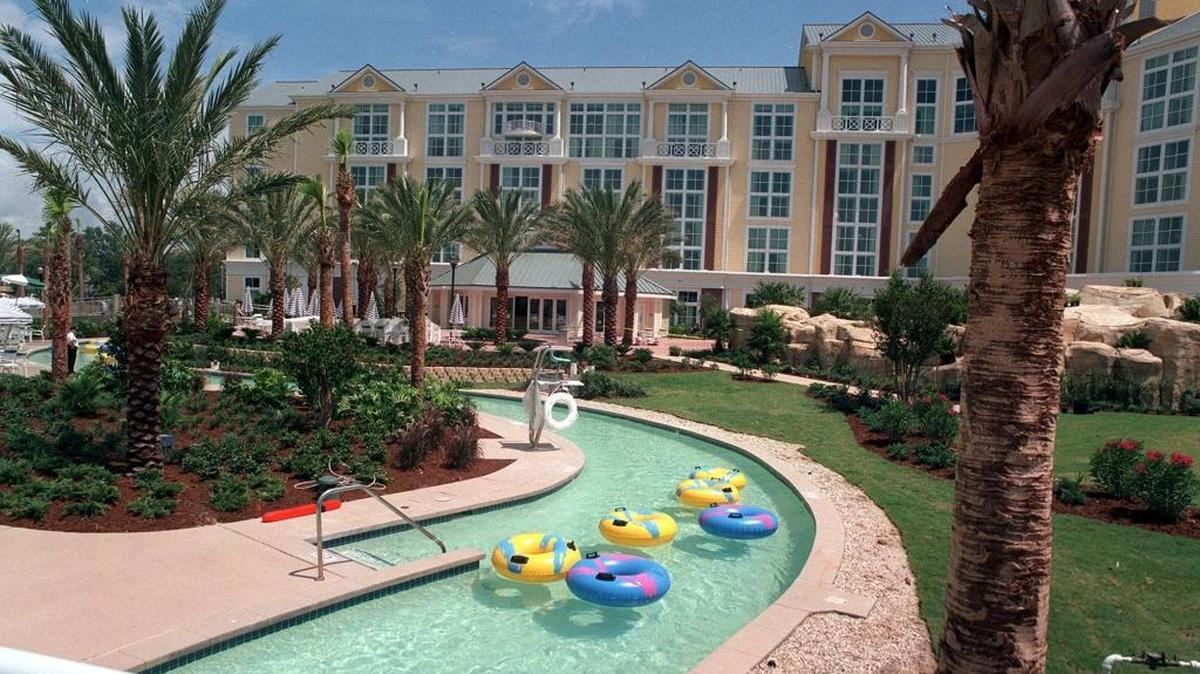 Grand Casino Gulfport’s 600-room Oasis Resort and Spa in Gulfport had a lazy river in its three-acre water park and 16,000-square-foot spa. Former employees will gather during a reunion this month.