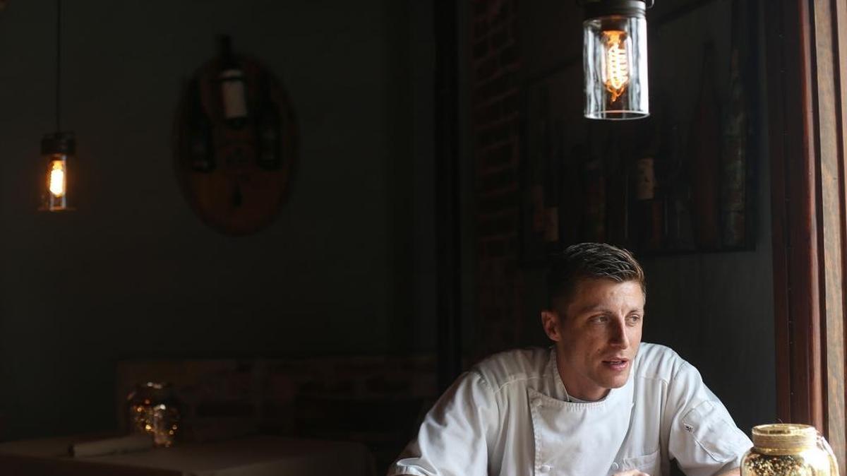 Corks & Cleaver executive chef David Dickensauge talks about what sets his restaurant apart while sitting in the dining room in 2015. He’s closing his Gulfport restaurant on May 27 while he looks for a new location in the downtown, and is opening Cork & Cleaver Italian Bistro on Main Street in Bay St. Louis in June.