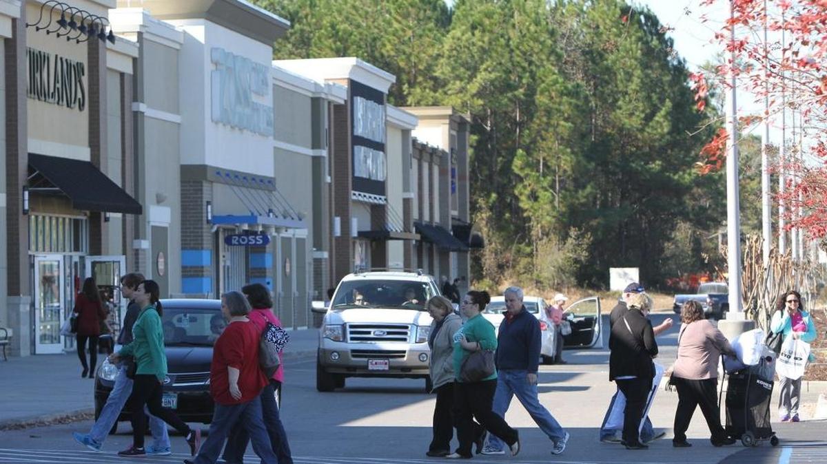 The Promenade shopping center in D’Iberville provided a huge boost to the city’s tax base after Hurricane Katrina.