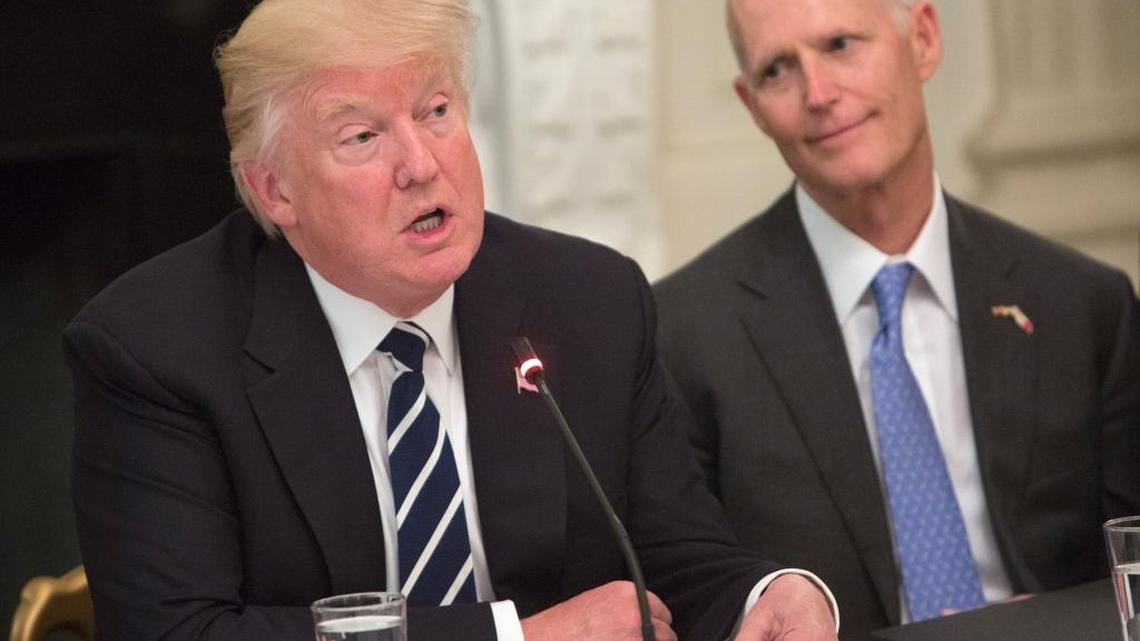 U.S. President Donald J. Trump hosts the Infrastructure Summit with Governors and Mayors at the White House in Washington, DC, June 8, 2017.
