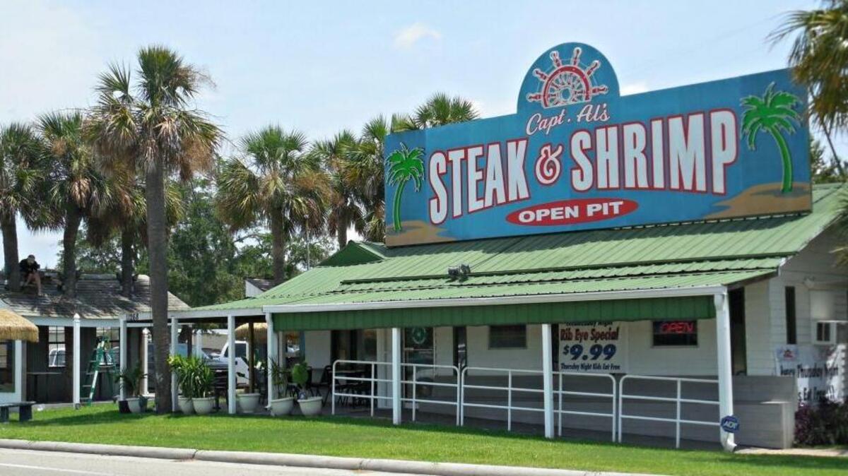 Captain Al’s Steak & Shrimp is on Lorraine Road in Gulfport.