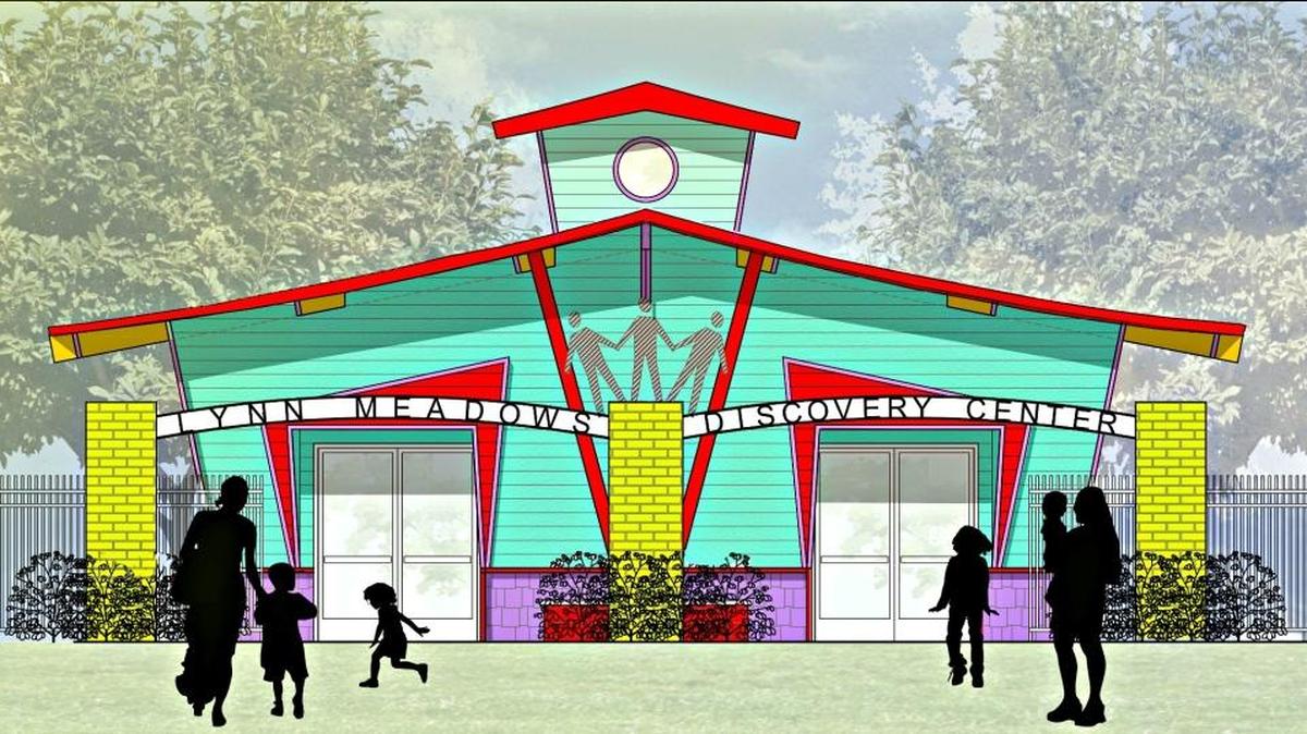 Elliott Homes will build this colorful entrance to Lynn Meadows Discovery Center as its contribution to the community this year.