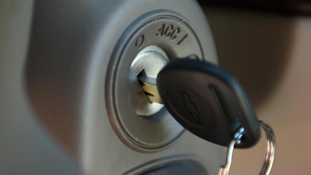 Mississippi will receive nearly $1.5 million in a settlement with GM over defective ignition switches. This 2014 file photo shows a key in the ignition switch of a 2005 Chevrolet Cobalt in Alexandria, Va.