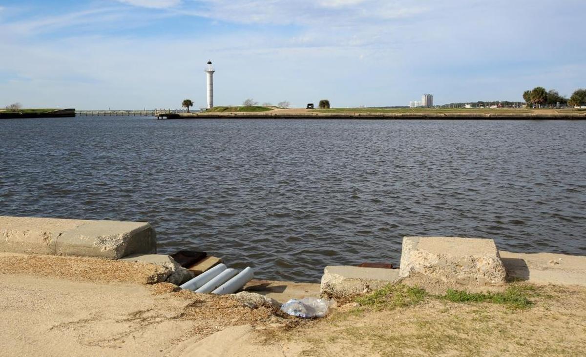 The marina at the Broadwater site in Biloxi has seen little are action since Hurricane Katrina. Now there is interest in developing the Broadwater site and possibly a hotel near the Coast Coliseum and Convention Center.