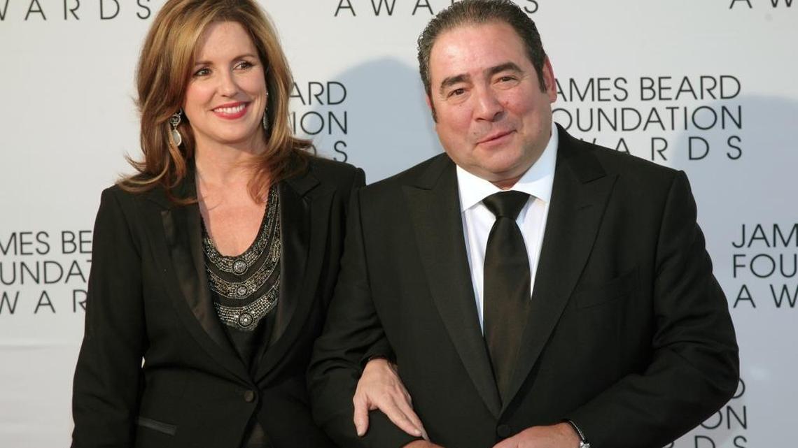 Restaurateur Emeril Lagasse and his wife, Alden Lovelace arrive at the James Beard Foundation awards gala in 2013 in New York. Lagasse said his wife is from Gulfport and one of their favorite restaurants in Mary Mahoney’s in Biloxi.
