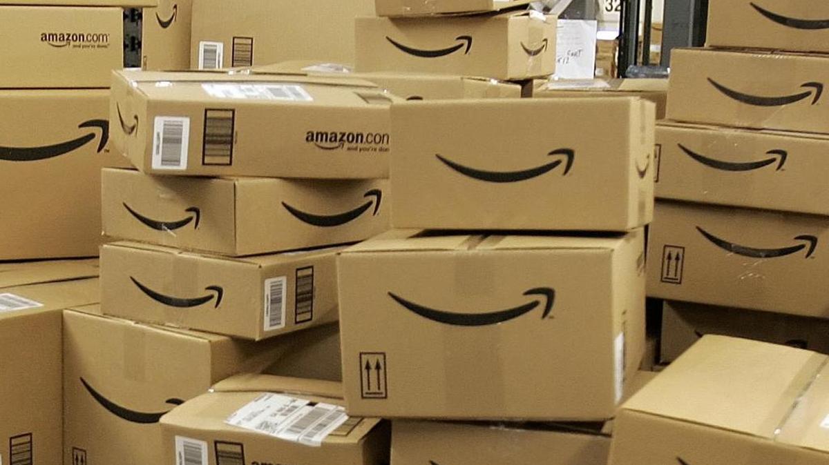 Amazon is one of several companies partnering in the Give Back Box, which pays for customers to ship boxes of donated goods to Goodwill while re-using shipping boxes.