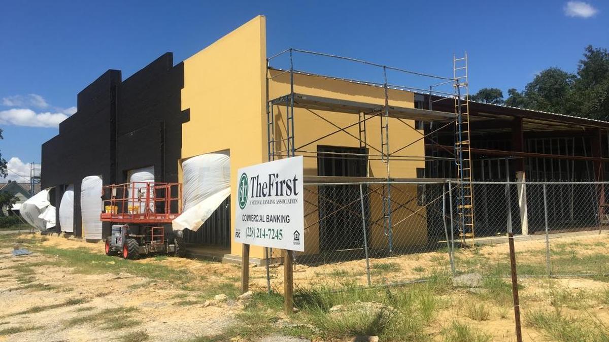 Bridal & Formal Boutique/House of Tux, Back on the Rack Upscale Retail and Boozer’s Brew and Cafe, Too plan to be in this building at 1720 Pass Road in Gulfport by mid-November. Boozer’s Brew, a coffee shop, will have a drive-thru.