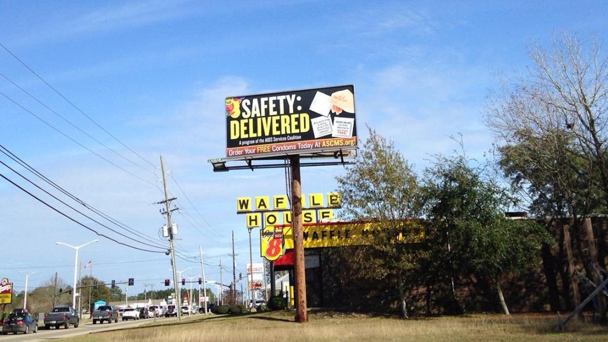 The Safety: Delivered campaign, sponsored by the Aids Services Coalition of Hattiesburg, is mail-service that delivers free condoms to the doorsteps of Mississippi residents.