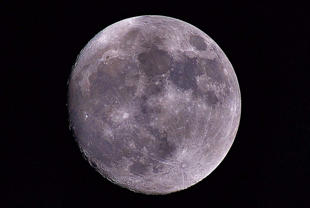 Joe Chen photographed the supermoon on Monday in Ocean Springs overlooking Fort Bayou.