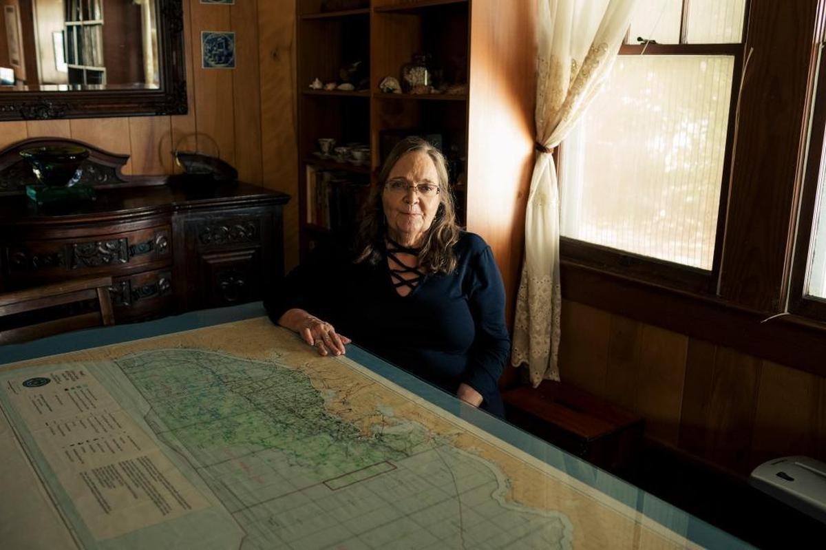 Lillian Espinoza-Gala, a former offshore oil platform worker who now serves as a safety consultant and opposes easing regulations, at home in Lafayette, La., Feb. 22, 2018. The Trump administration has rolled back safety and environmental rules adopted after the Deepwater Horizon disaster. “These regulations were written with human blood,” Espinoza-Gala said.