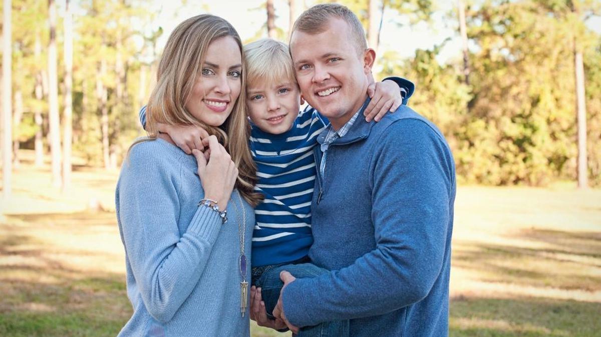 Elisabeth Naff, and her her husband, Lucas, and son, Baylis, are making a difference by sharing their experience of losing an infant with grieving families.