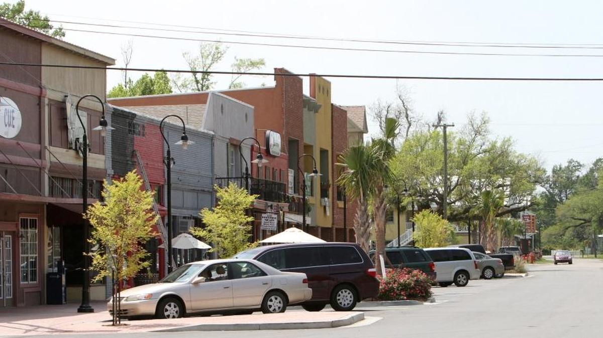 The Depot District in Bay St. Louis in 2011. The city council held a workshop Monday, Sept. 12, 2016, to hear concerns from residents over the loud noises and bright lights from the district late at night.