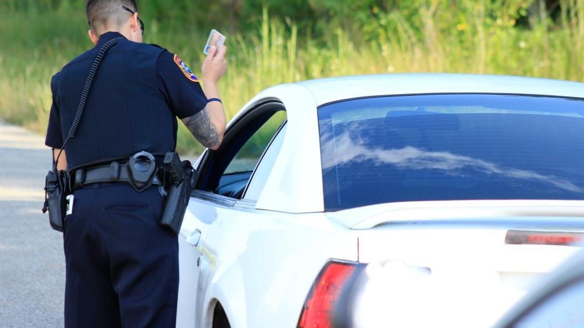 Bay St. Louis Police Department patrol Officer Sara Reynolds pulls over a speeding driver on Mississippi 603 in Bay St. Louis on Monday, Sept. 26, 2016. Despite the untimely death of Chief Mike De Nardo and ongoing investigations into the city, the morale among police officers seems to be recovering.
