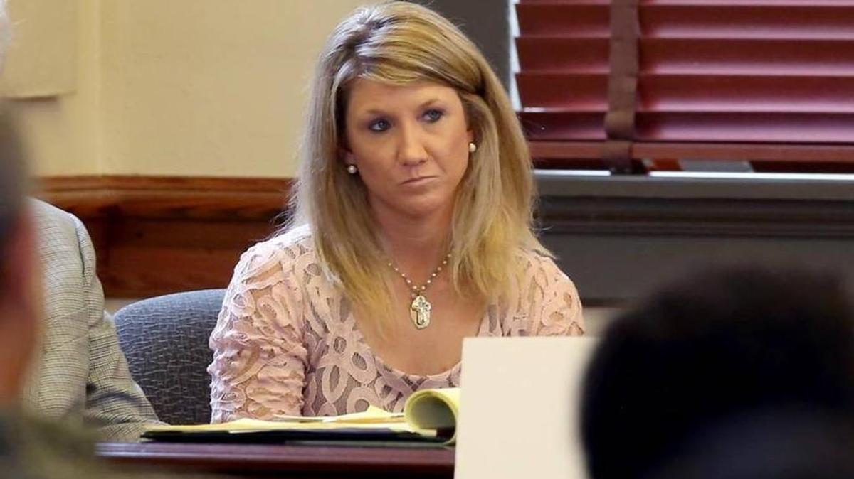 Leslie Dewitt listens to closing arguments during her sexual battery trial in Bay St. Louis on Oct. 17, 2016. Dewitt was sentenced to 30 years in prison for molesting a former student she’d coached at Hancock High School. She recently lost her appeal.