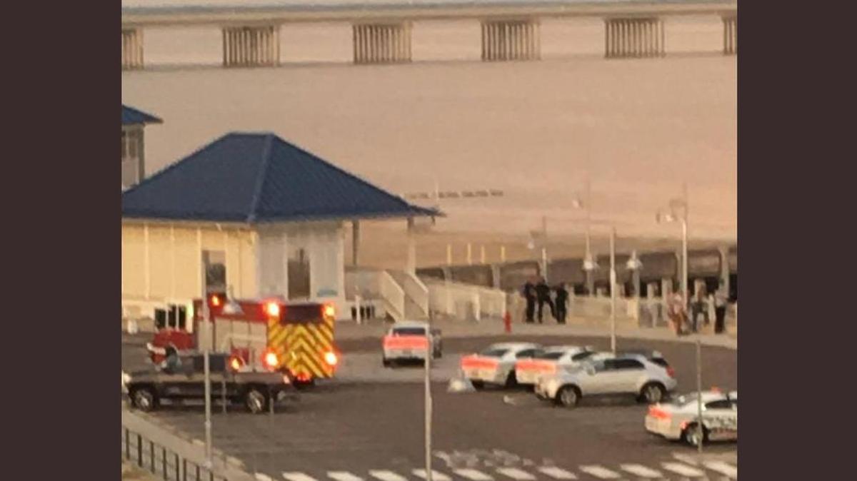 Police activity at Bay Harbor.