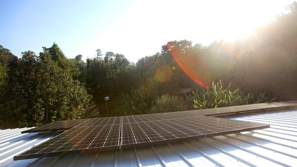 Matt and Lea Campbell installed solar panels onto the roof of their Ocean Springs home after reading an article about solar power in the Sun Herald. RES, a company based in Colorado, wants to build a solar energy farm on land in Hancock County.