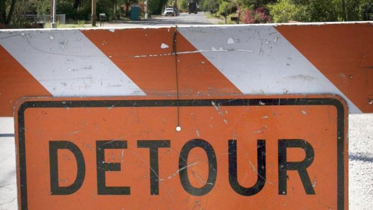 A portion of U.S. 49 in Gulfport will close Oct. 23 while a railroad crossing is repaired.