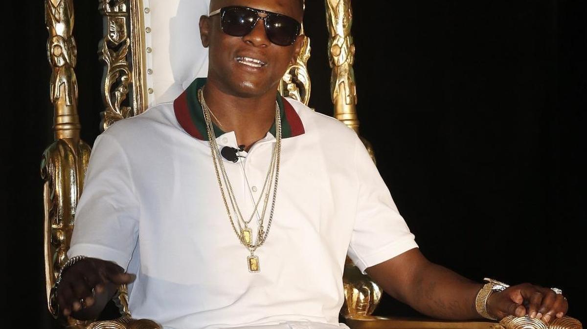 In this March 10, 2014 file photo, rapper Lil' Boosie and Boosie Badazz, whose real name is Torence Hatch, appears at a news conference in New Orleans.