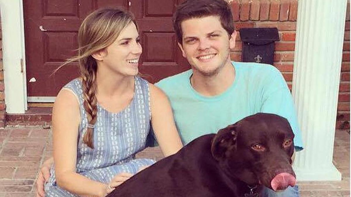 Pete, a chocolate lab belonging to Jordan and Hunter Phillips, has been missing in the Bayou View neighborhood since Wednesday.